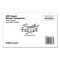 Berkley Square Elegant Dinnerware Heavyweight Cutlery, Individually Wrapped, Teaspoon, White, PK420, 420PK BEP90187 - alternate 3